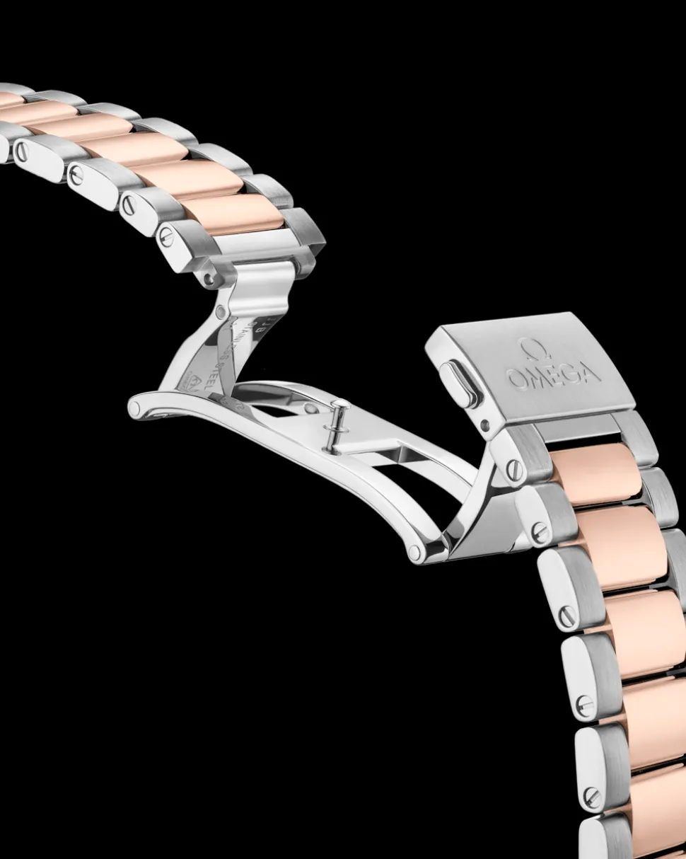 38 mm, Stahl ‑ Sedna™‑Gold mit Stahl‑ und Sedna™‑Goldband