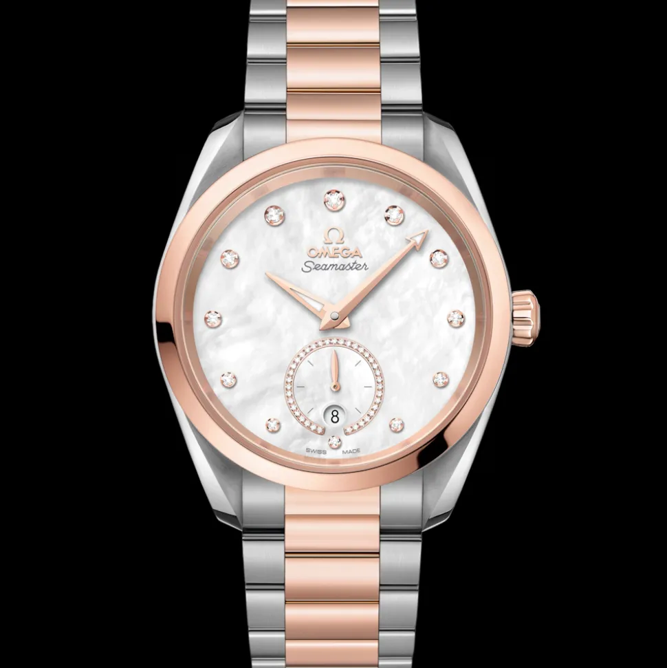 38 mm, Stahl ‑ Sedna™‑Gold mit Stahl‑ und Sedna™‑Goldband