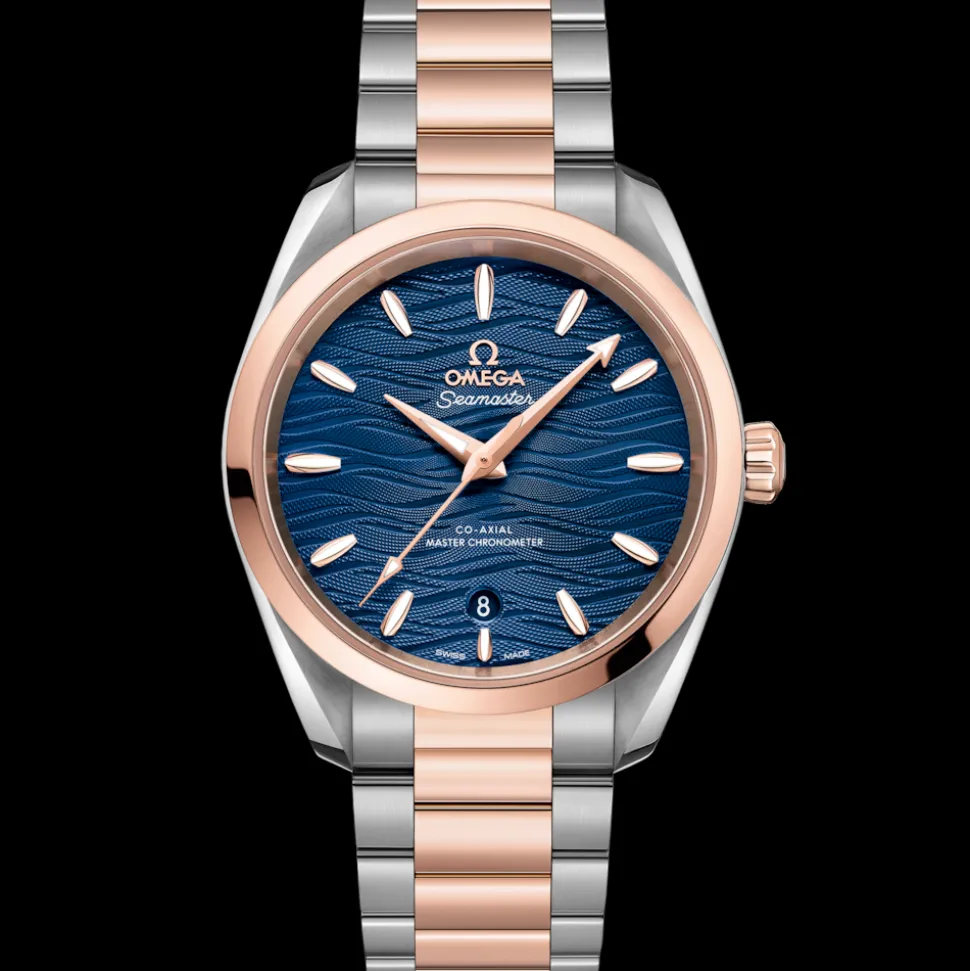 38 mm, Stahl ‑ Sedna™‑Gold mit Stahl‑ und Sedna™‑Goldband