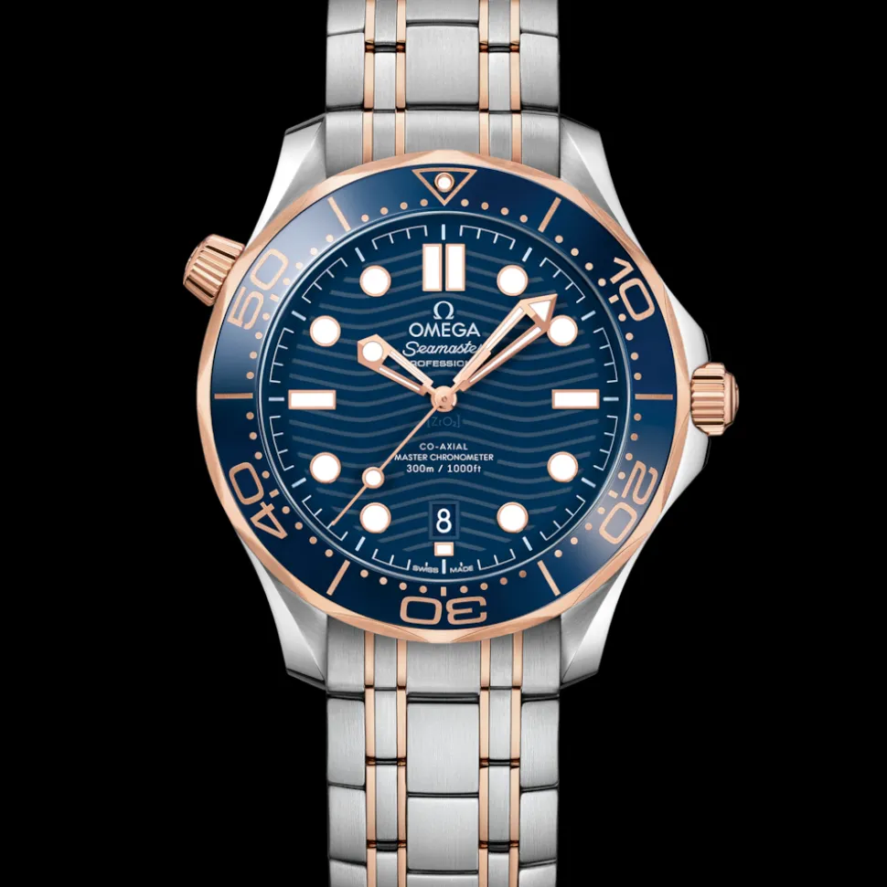 42 mm, Stahl ‑ Sedna™‑Gold mit Stahl‑ und Sedna™‑Goldband