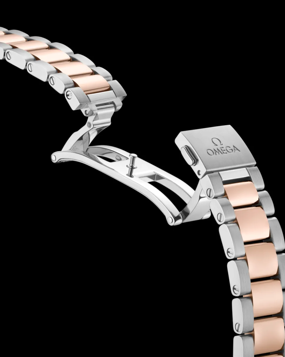 34 mm, Stahl ‑ Sedna™‑Gold mit Stahl‑ und Sedna™‑Goldband