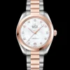 34 mm, Stahl ‑ Sedna™‑Gold mit Stahl‑ und Sedna™‑Goldband