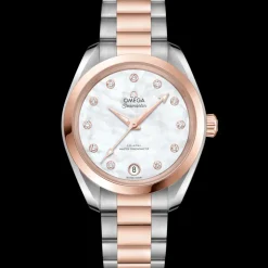 34 mm, Stahl ‑ Sedna™‑Gold mit Stahl‑ und Sedna™‑Goldband