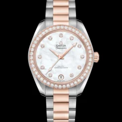 34 mm, Stahl ‑ Sedna™‑Gold mit Stahl‑ und Sedna™‑Goldband