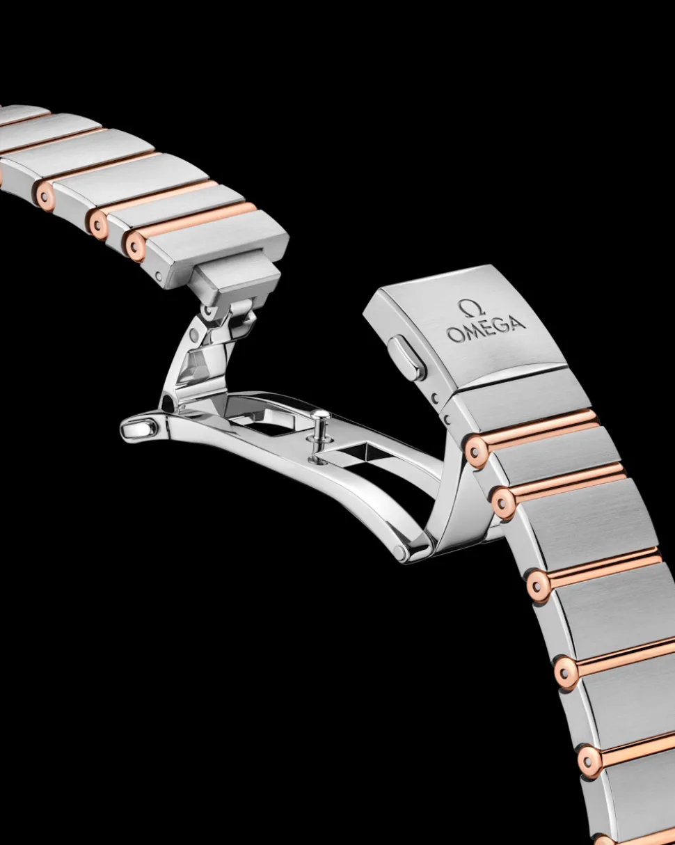 28 mm, Stahl ‑ Sedna™‑Gold mit Stahl‑ und Sedna™‑Goldband