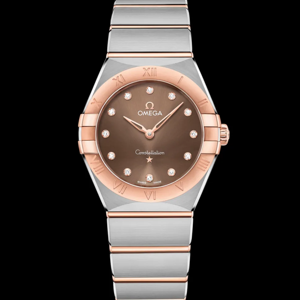 28 mm, Stahl ‑ Sedna™‑Gold mit Stahl‑ und Sedna™‑Goldband