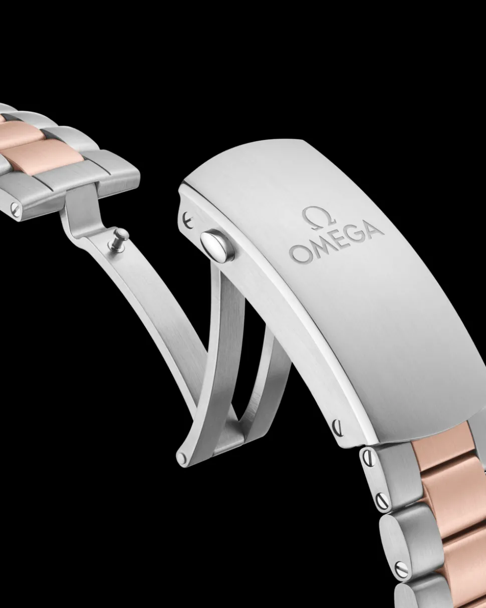 45,5 mm, Stahl ‑ Sedna™‑Gold mit Stahl‑ und Sedna™‑Goldband