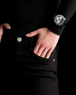 38 mm, Stahl mit Alligator