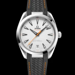 41 mm, Stahl mit Kautschukband