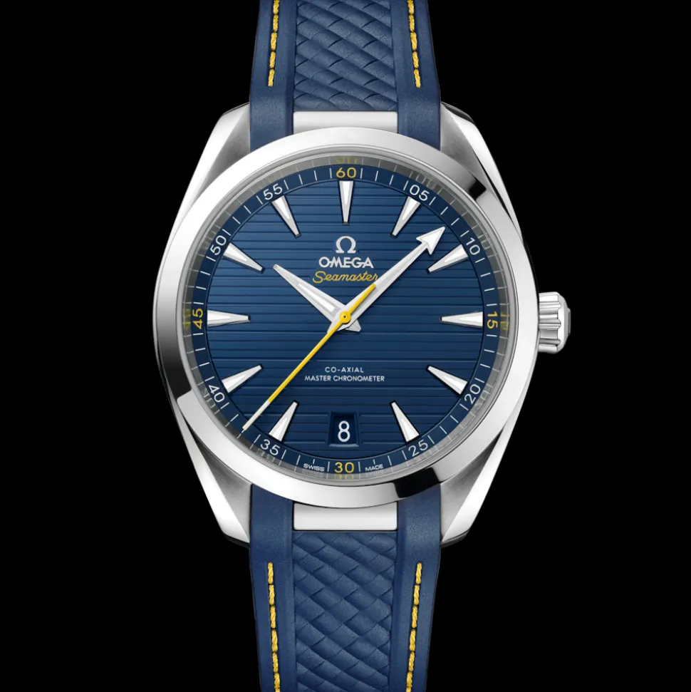 41 mm, Stahl mit Kautschukband
