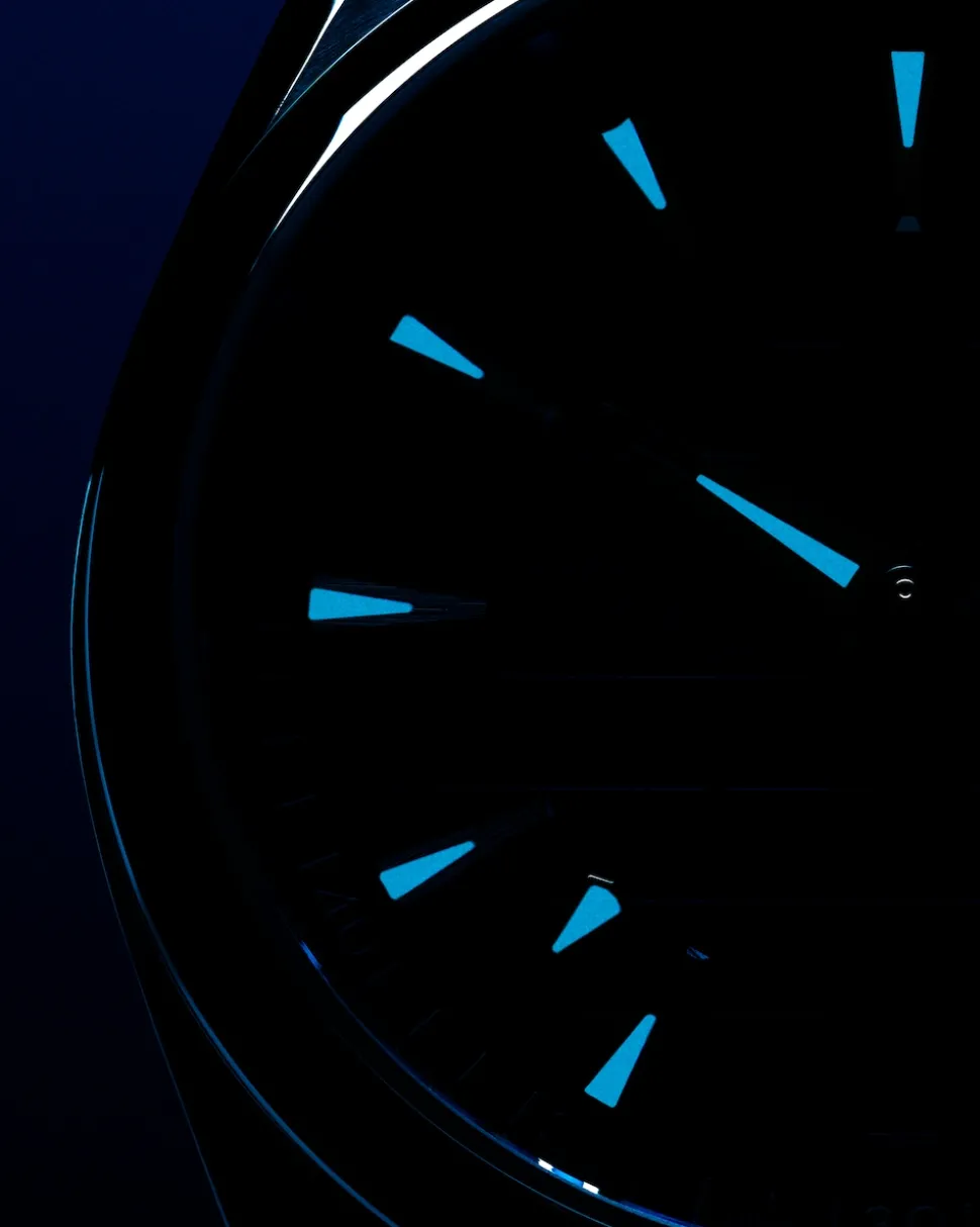 41 mm, Stahl mit Kautschukband