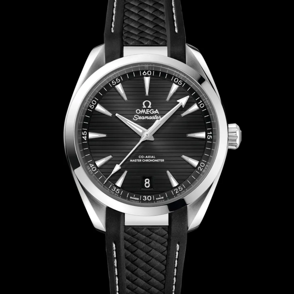 41 mm, Stahl mit Kautschukband