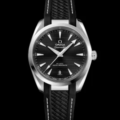 38 mm, Stahl mit Kautschukband