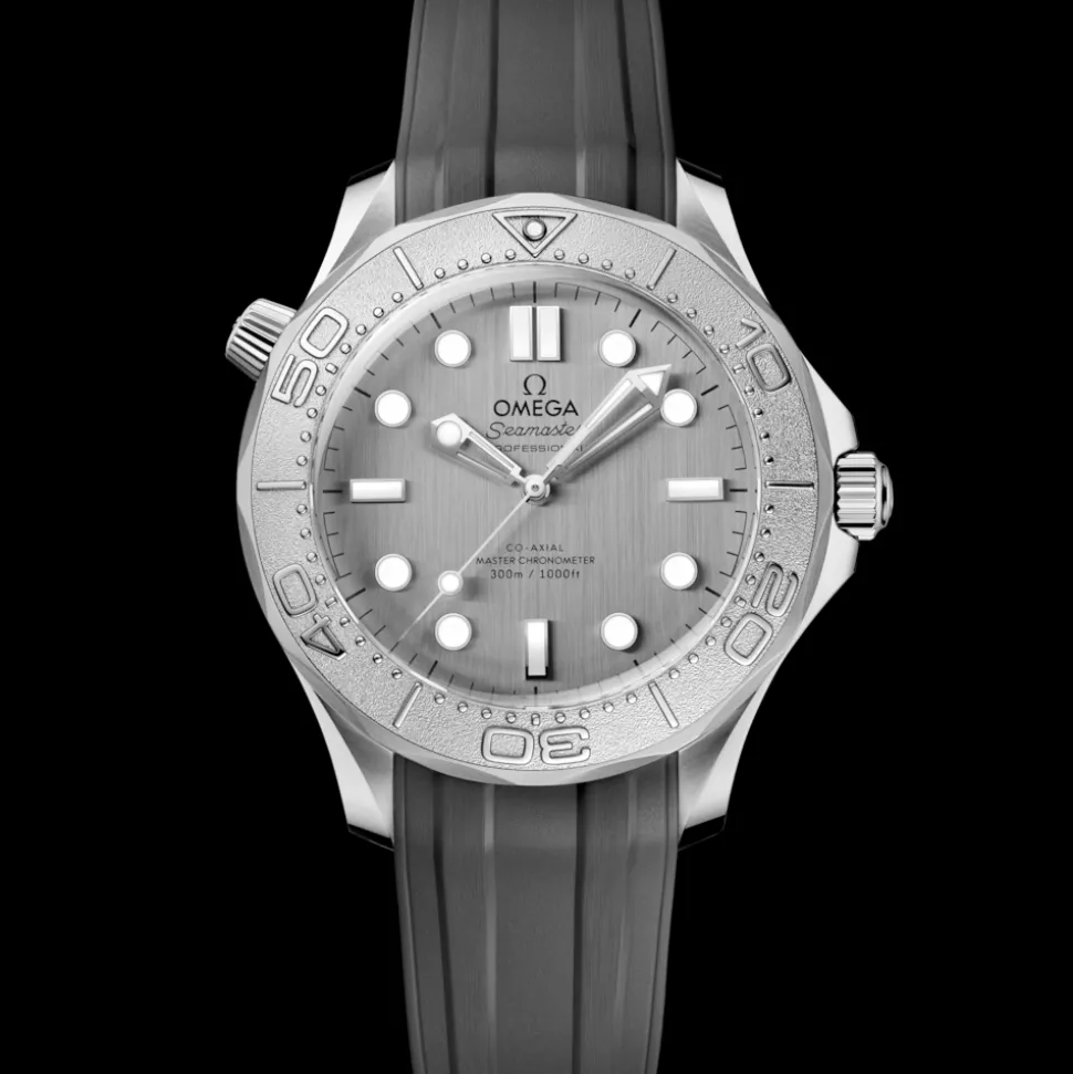 42 mm, Stahl mit Kautschukband