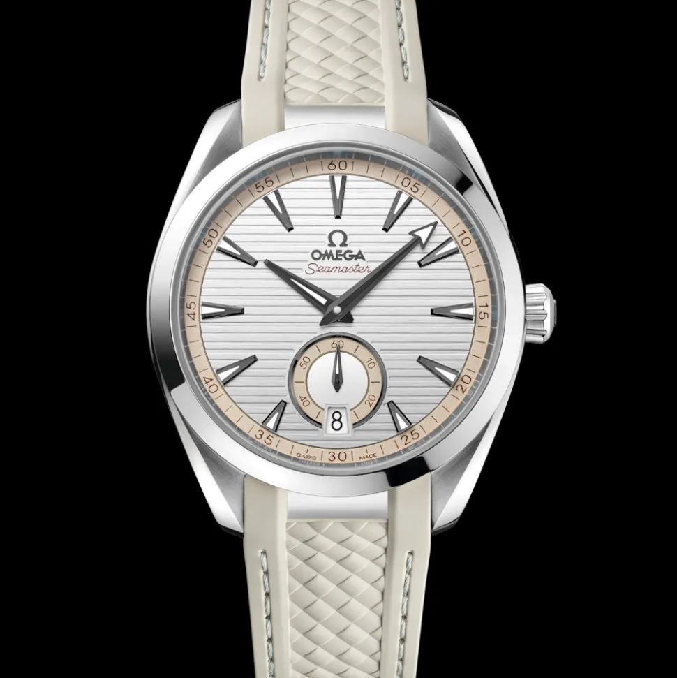 41 mm, Stahl mit Kautschukband
