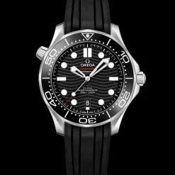 42 mm, Stahl mit Kautschukband