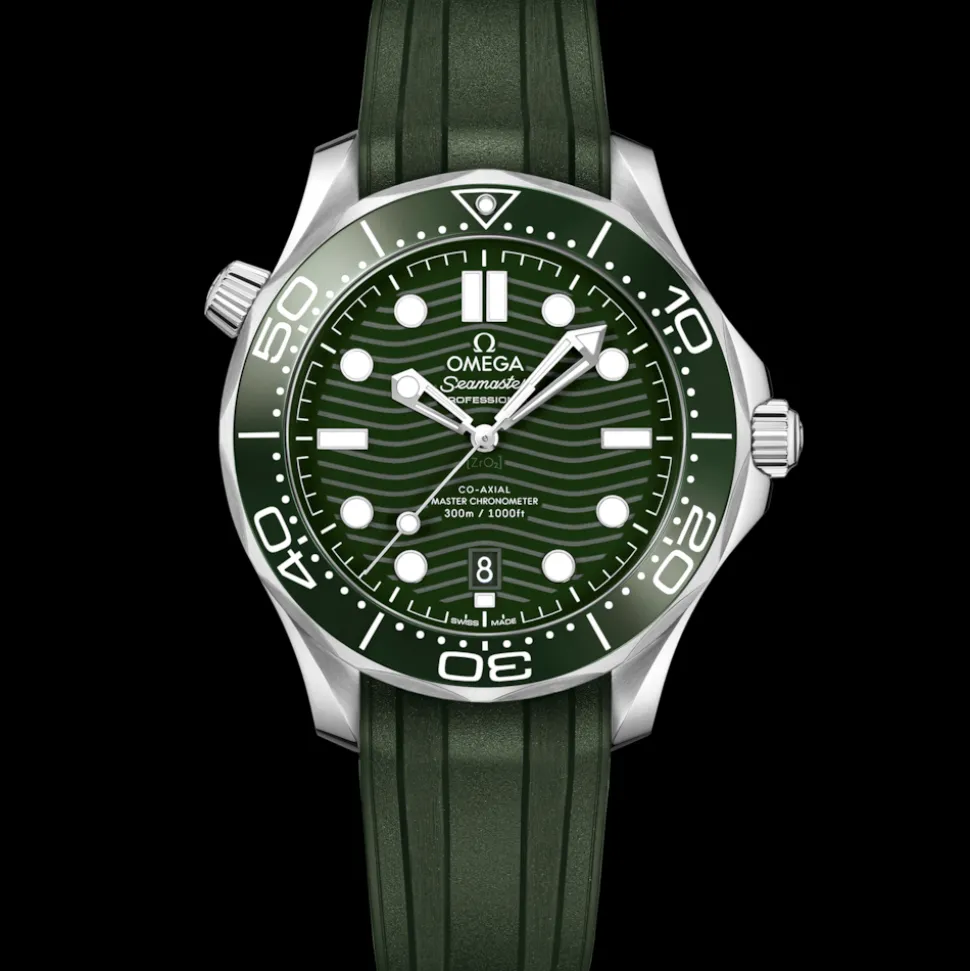 42 mm, Stahl mit Kautschukband