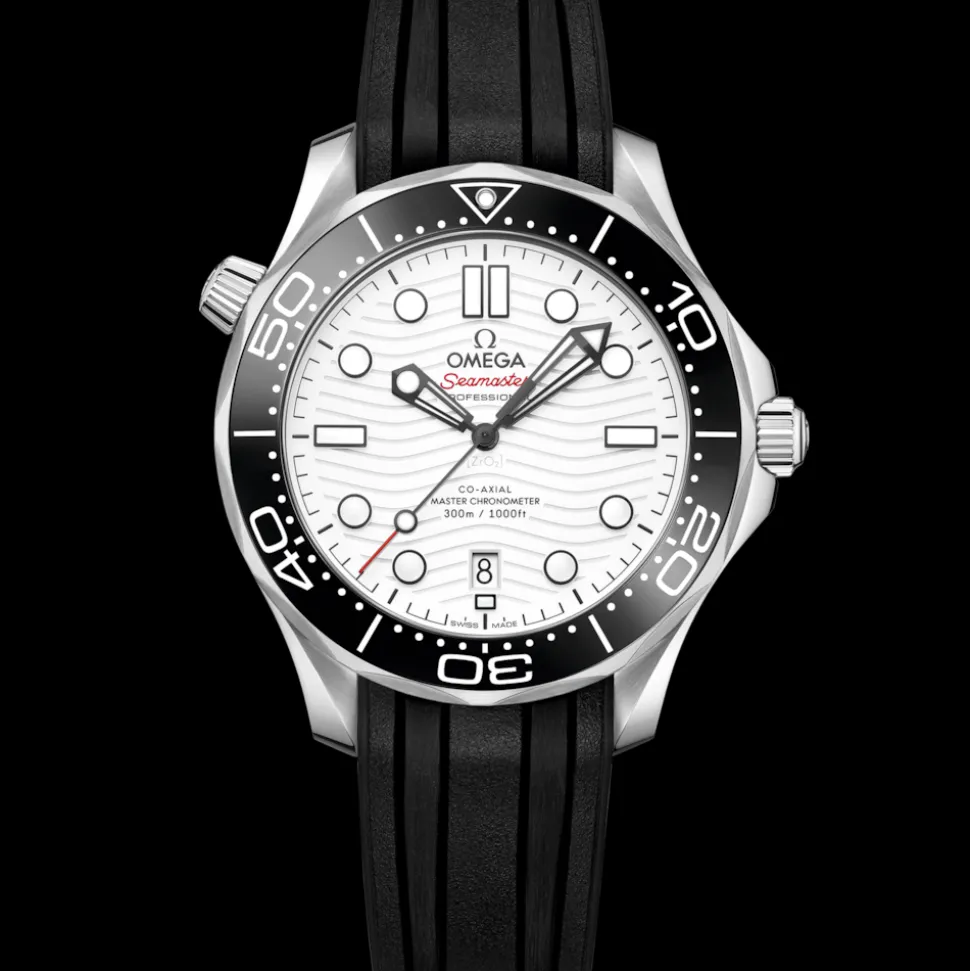 42 mm, Stahl mit Kautschukband