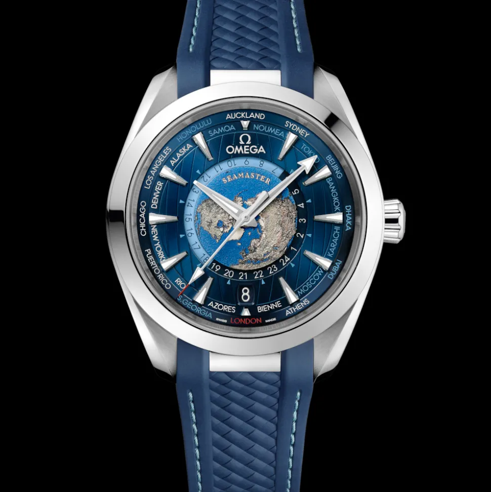 43 mm, Stahl mit Kautschukband
