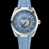 43 mm, Stahl mit Kautschukband