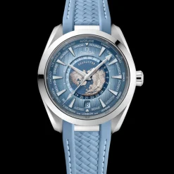 43 mm, Stahl mit Kautschukband