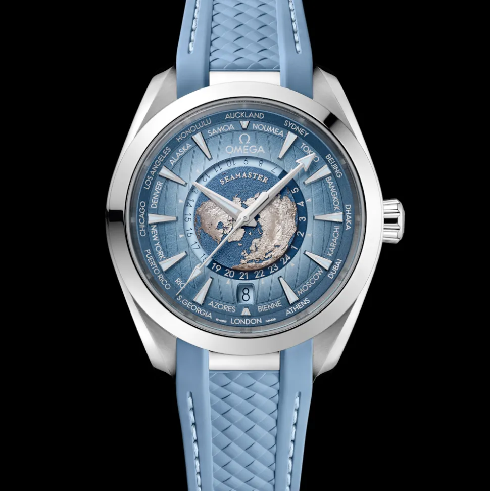 43 mm, Stahl mit Kautschukband