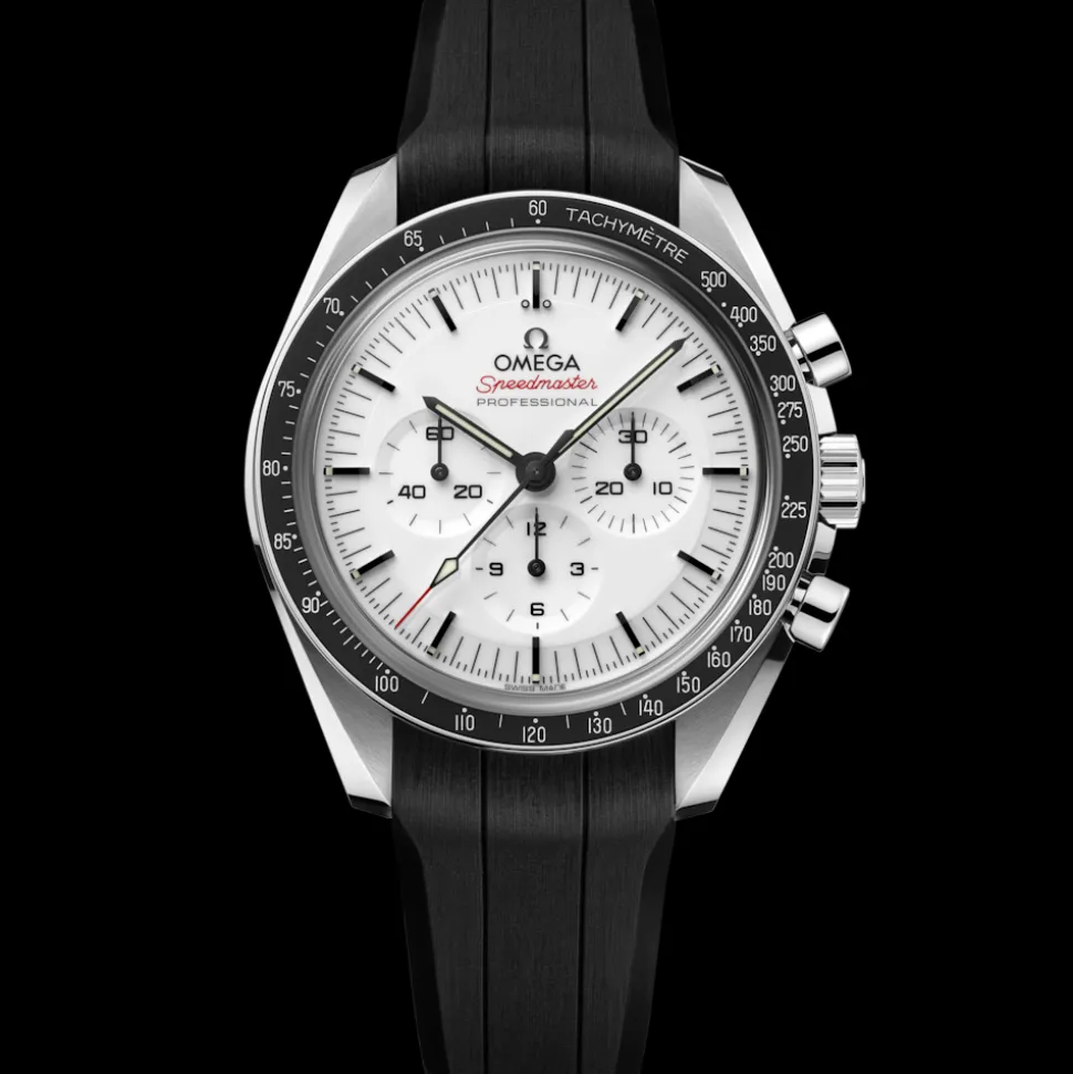 42 mm, Stahl mit Kautschukband