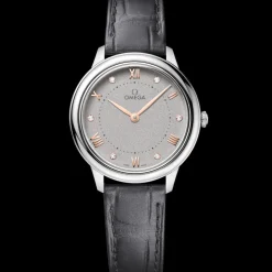 30 mm, Stahl mit Lederarmband