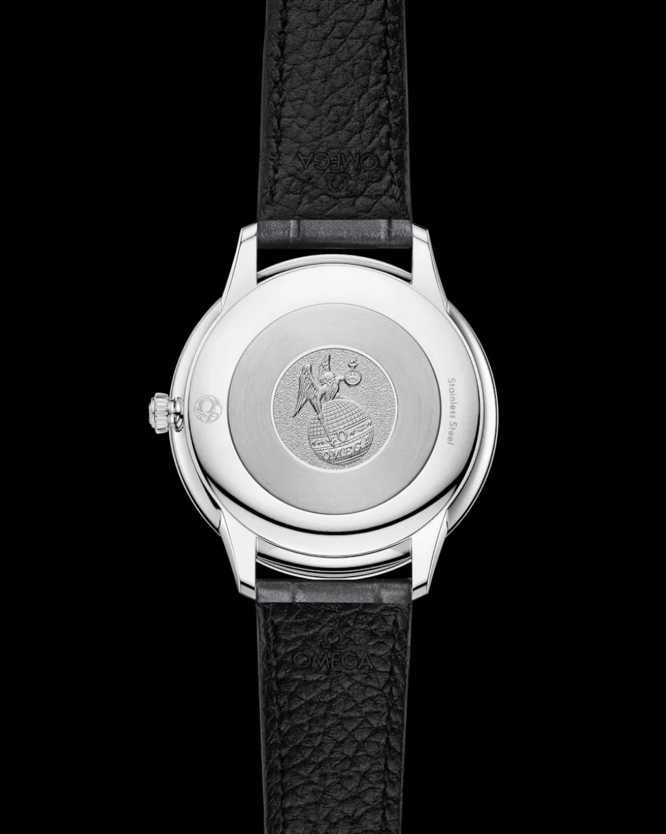 30 mm, Stahl mit Lederarmband