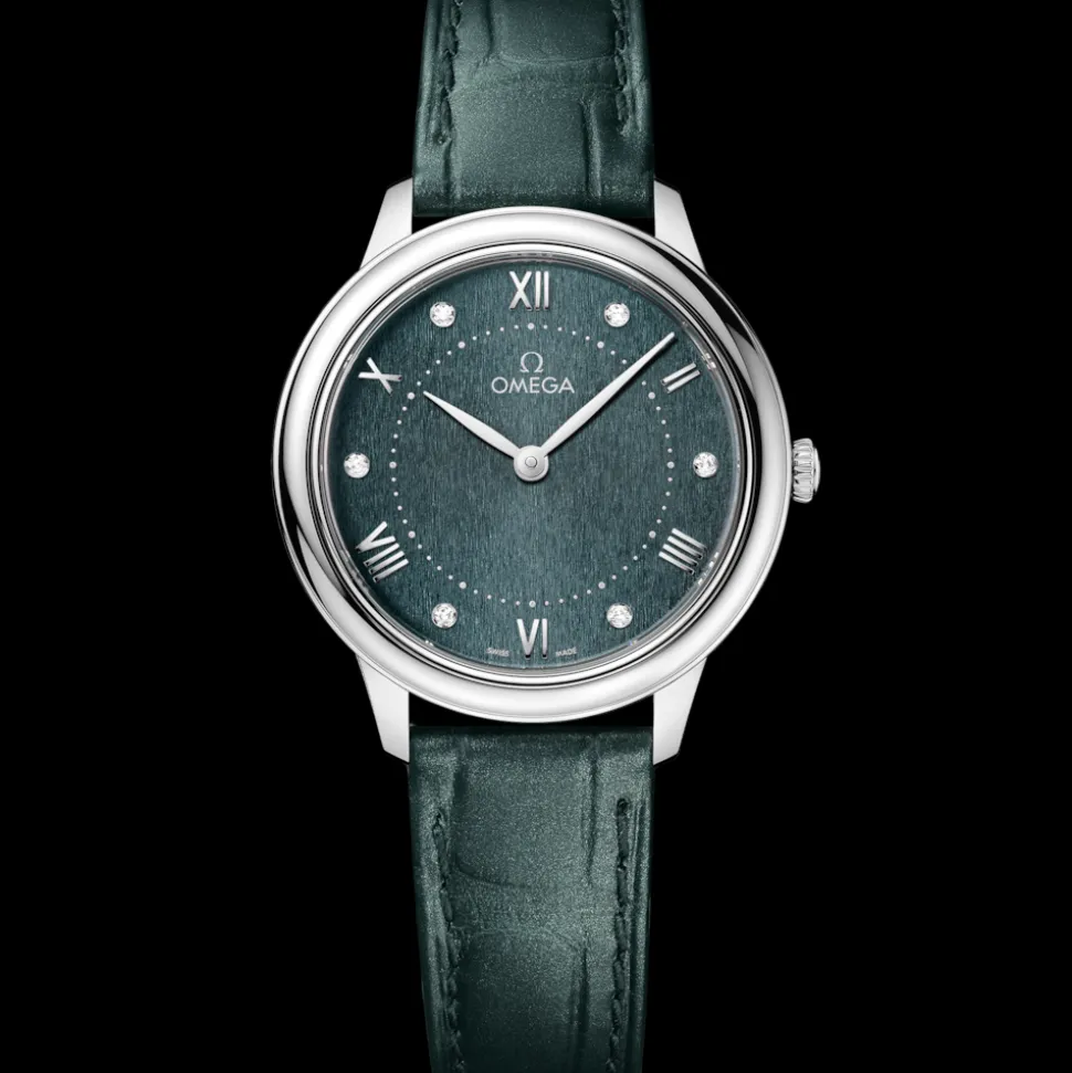 30 mm, Stahl mit Lederarmband