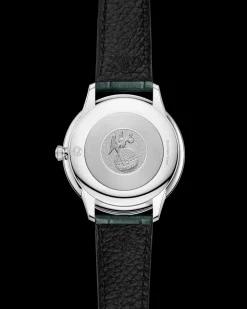 30 mm, Stahl mit Lederarmband