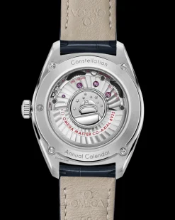 41 mm, Stahl mit Lederarmband