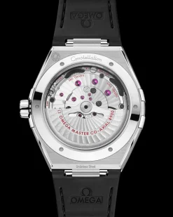 41 mm, Stahl mit Lederarmband