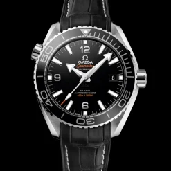 43,5 mm, Stahl mit Lederarmband mit Innenseite aus Kautschuk