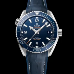 43,5 mm, Stahl mit Lederarmband mit Innenseite aus Kautschuk