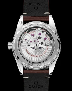41 mm, Stahl mit Lederarmband