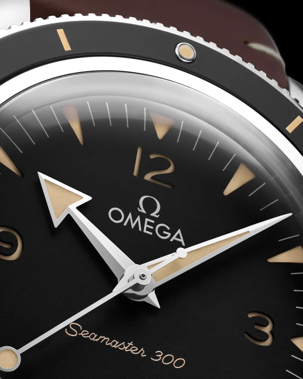 41 mm, Stahl mit Lederarmband