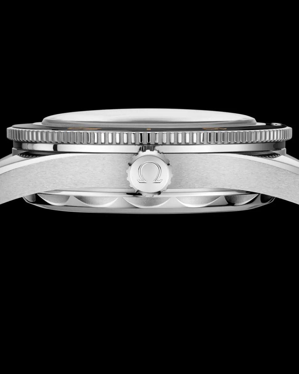 41 mm, Stahl mit Lederarmband