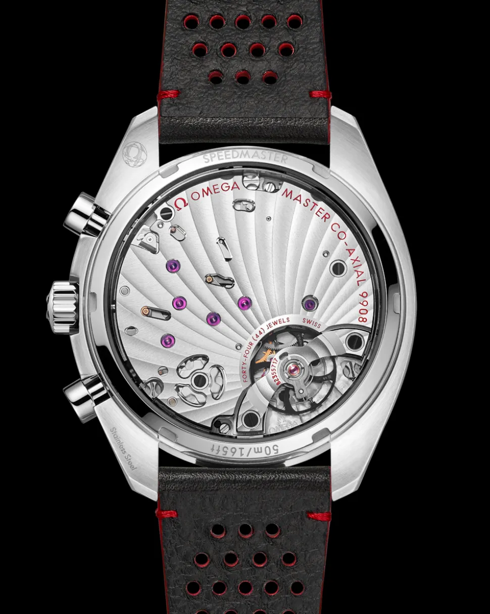 43 mm, Stahl mit Lederarmband