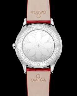 36 mm, Stahl mit Lederarmband
