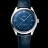 40 mm, Stahl mit Lederarmband