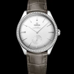 40 mm, Stahl mit Lederarmband