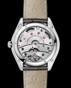 40 mm, Stahl mit Lederarmband