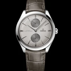 40 mm, Stahl mit Lederarmband