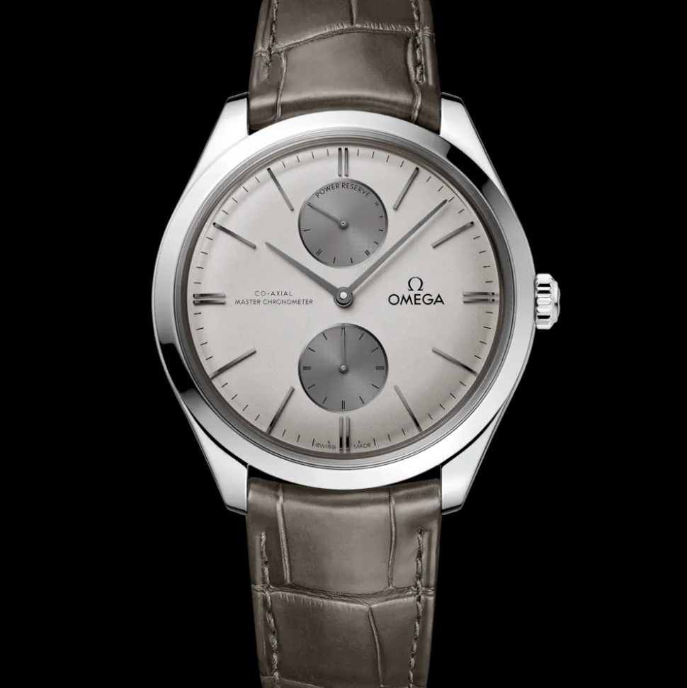 40 mm, Stahl mit Lederarmband