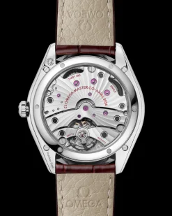 40 mm, Stahl mit Lederarmband