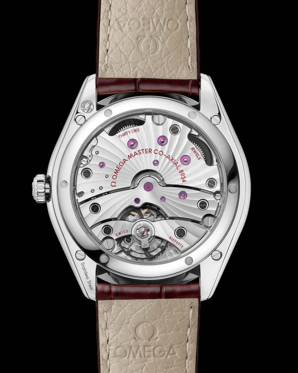 40 mm, Stahl mit Lederarmband