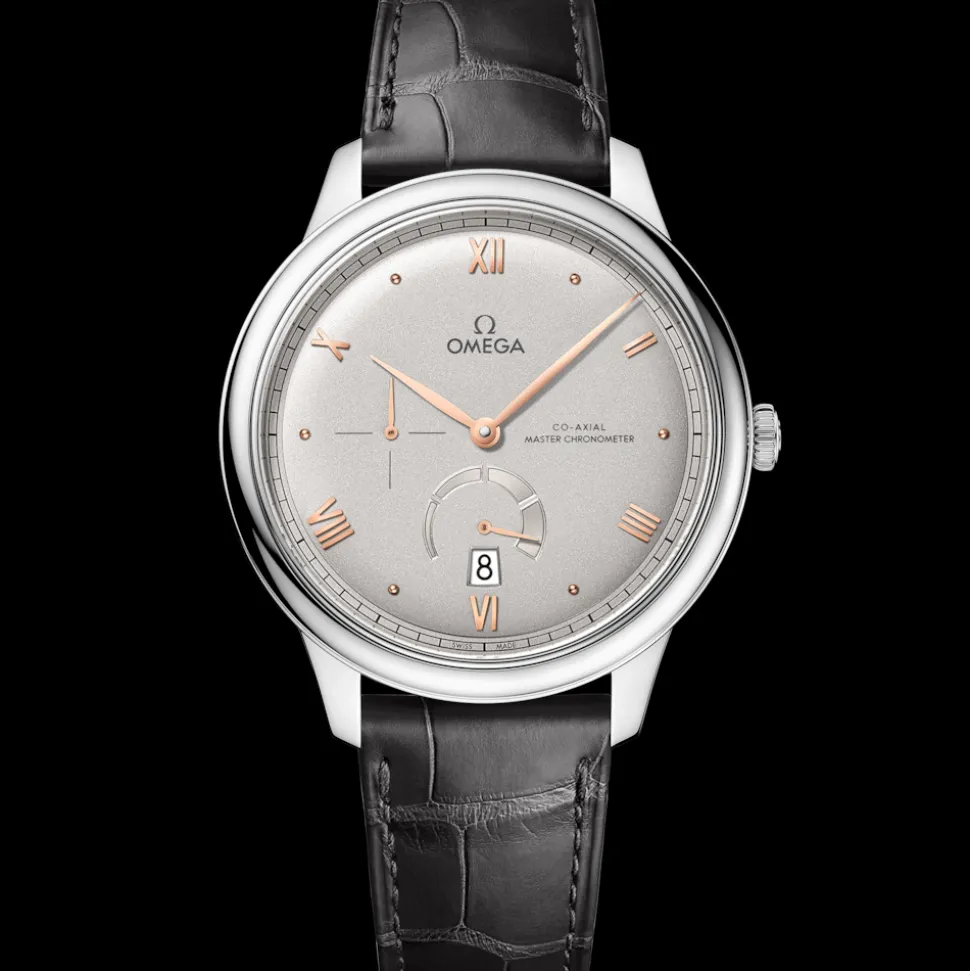 41 mm, Stahl mit Lederarmband