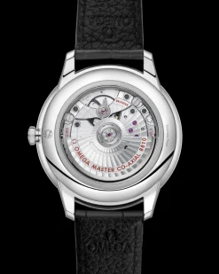 41 mm, Stahl mit Lederarmband