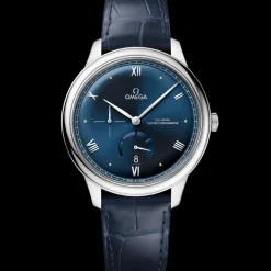 41 mm, Stahl mit Lederarmband